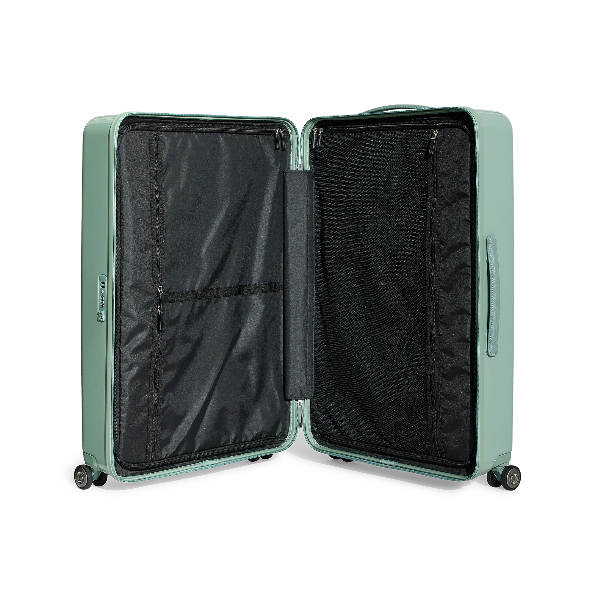 Valise large  Neo Aviona-Vert clair brillant