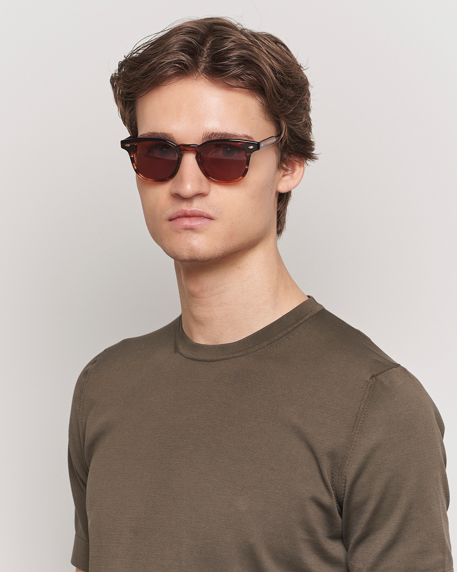 Garrett Leight Sherwood 47 Sunglasses Tortoise