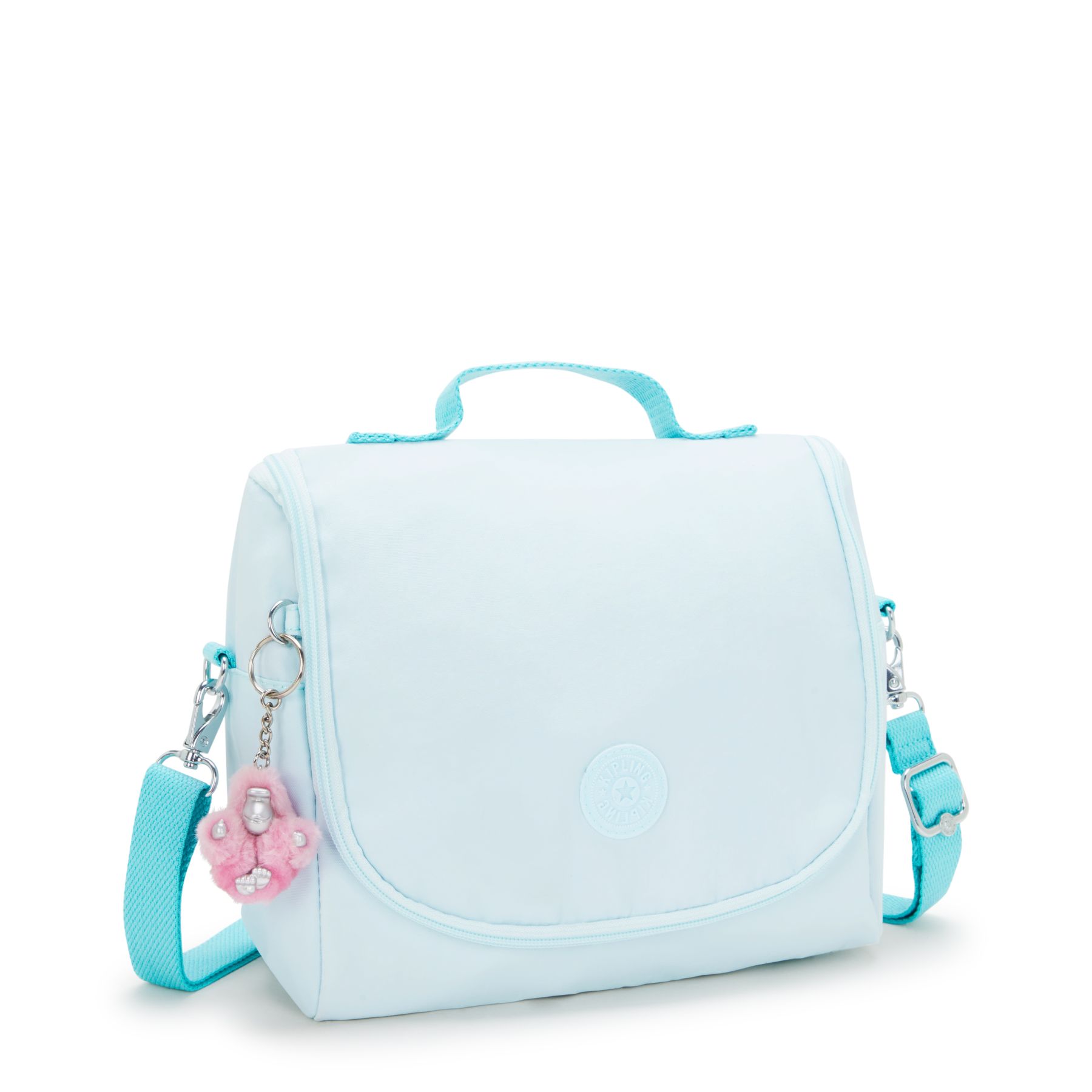 NEW KICHIROU Grand Sac Repas Isotherme avec Manchon pour Valise - Blue Sky Metallic
