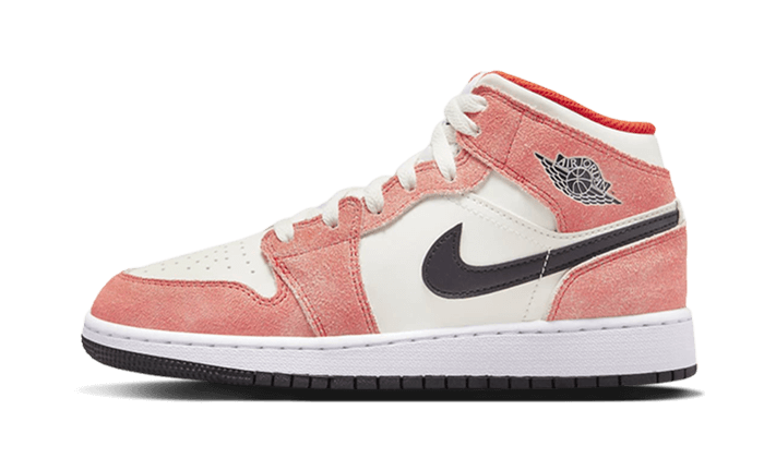 Air Jordan 1 Mid SE Orange Suede - 48h Delivery