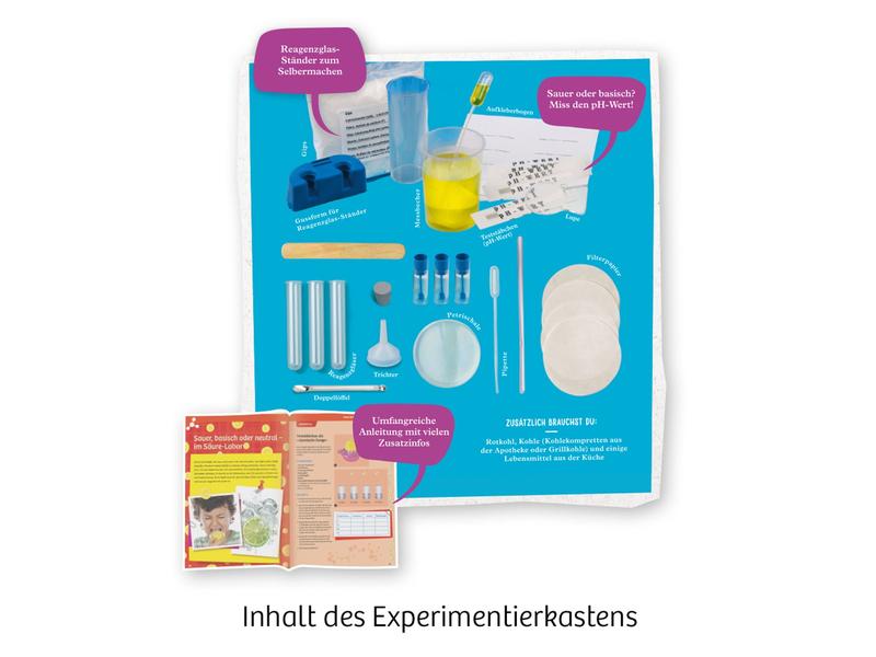 Kosmos Experimentierkasten Mein erstes Chemielabor Einfache und spannende Experimente aus dem Alltag