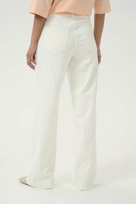 Kaffe witte dames broek