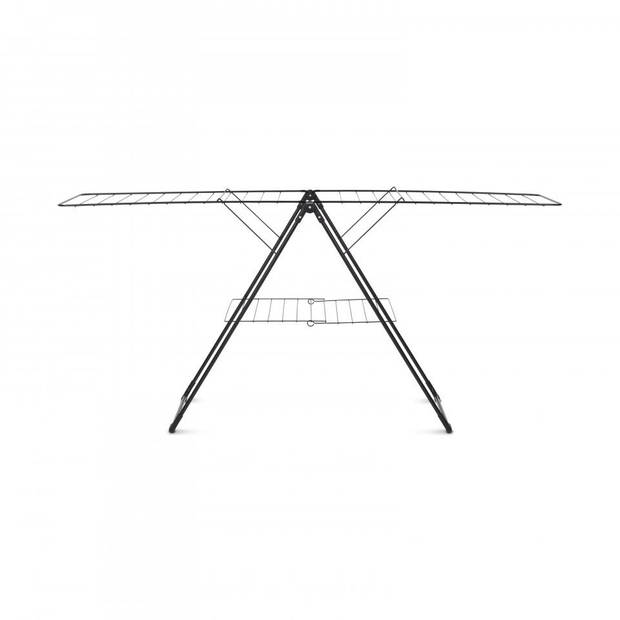 Brabantia Droogrek T-model 20 meter met wasknijpertasje - Black