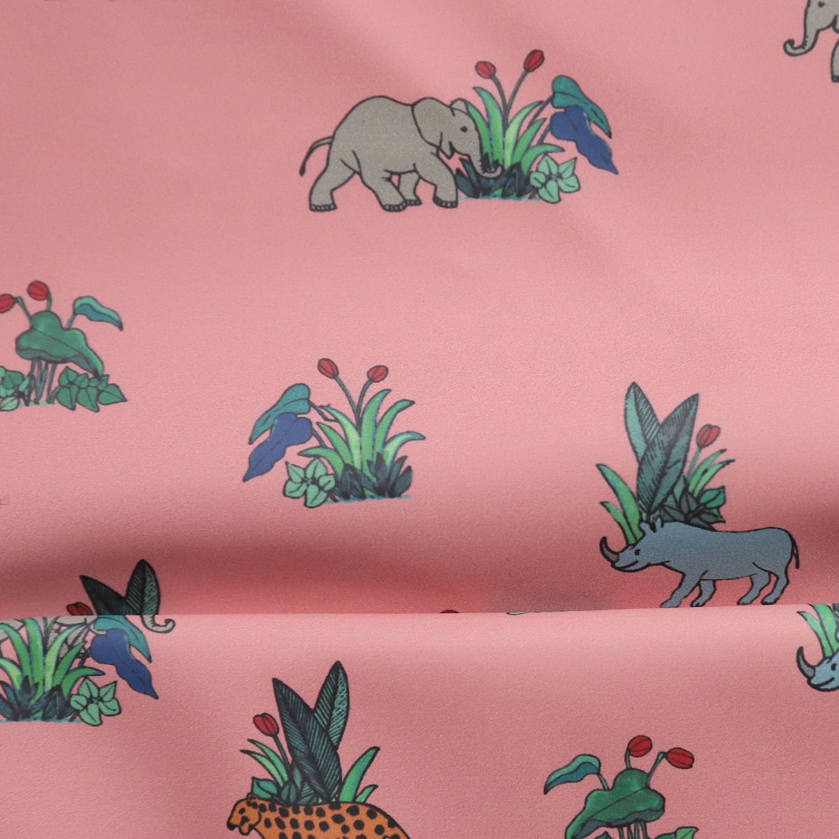 Bavoir imperméable rose savane Petit toi