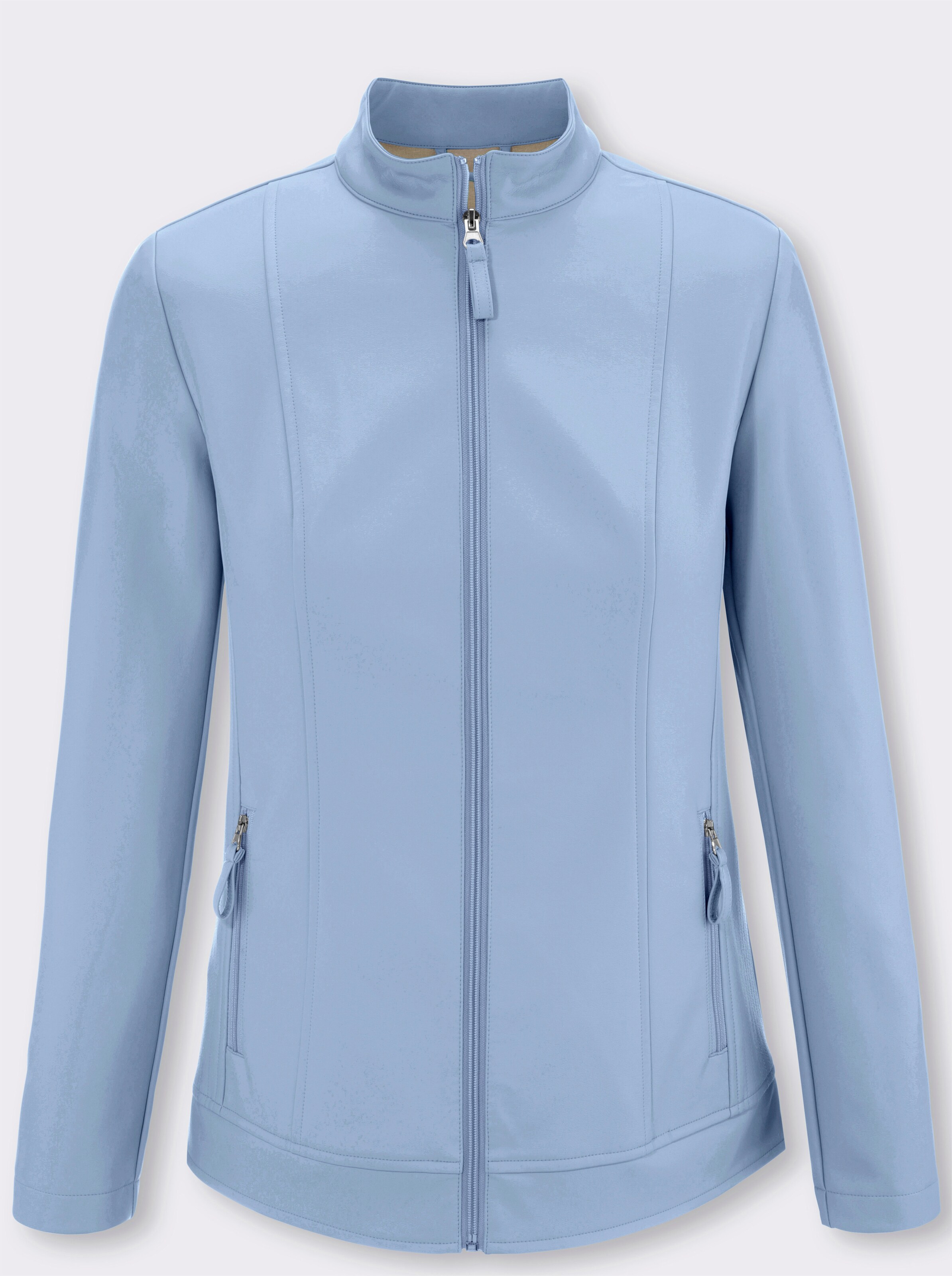 Lederimitatjacke mit PU-Beschichtung, pflegeleicht