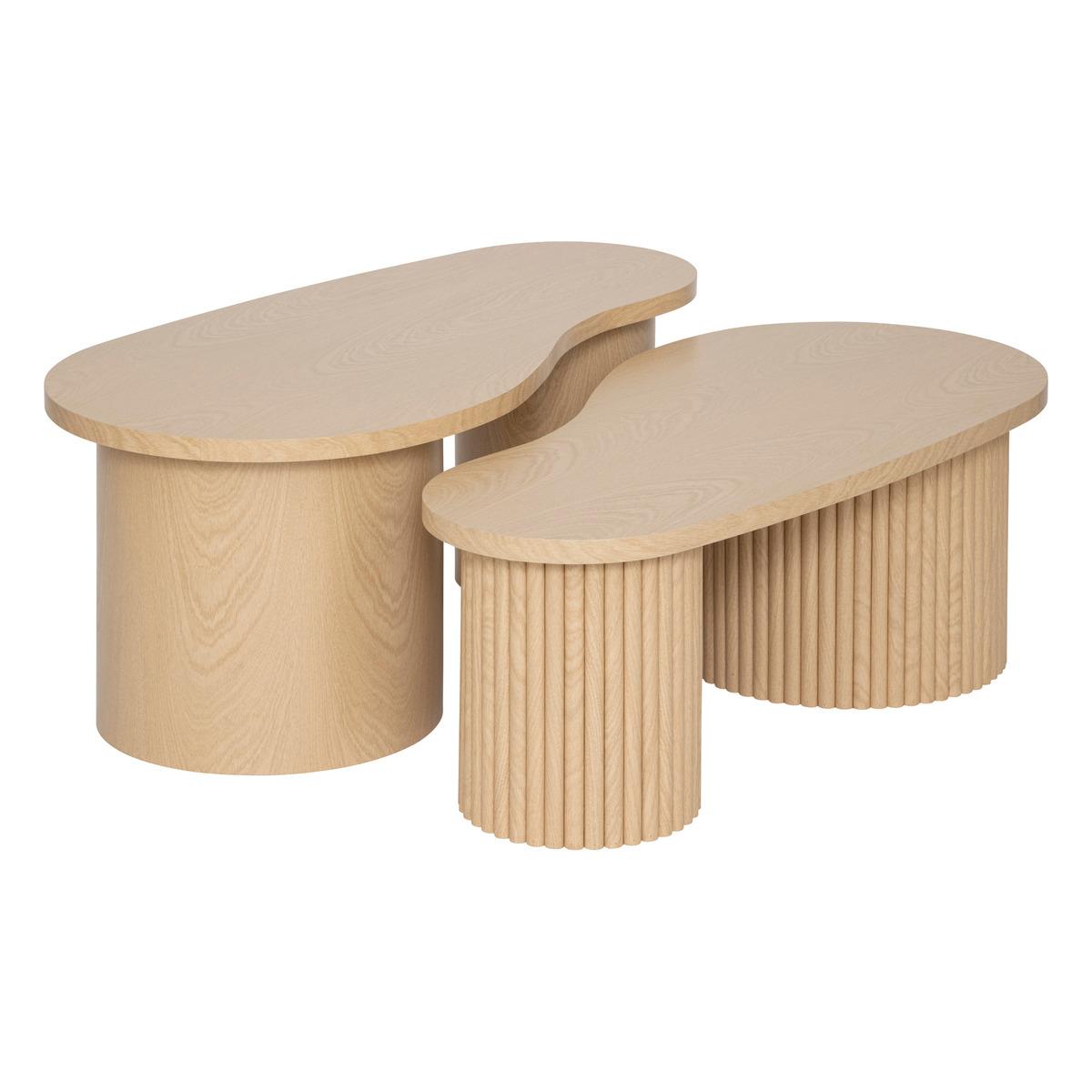 SET 2 TABLES BASSES GIGOGNES SOLEYA