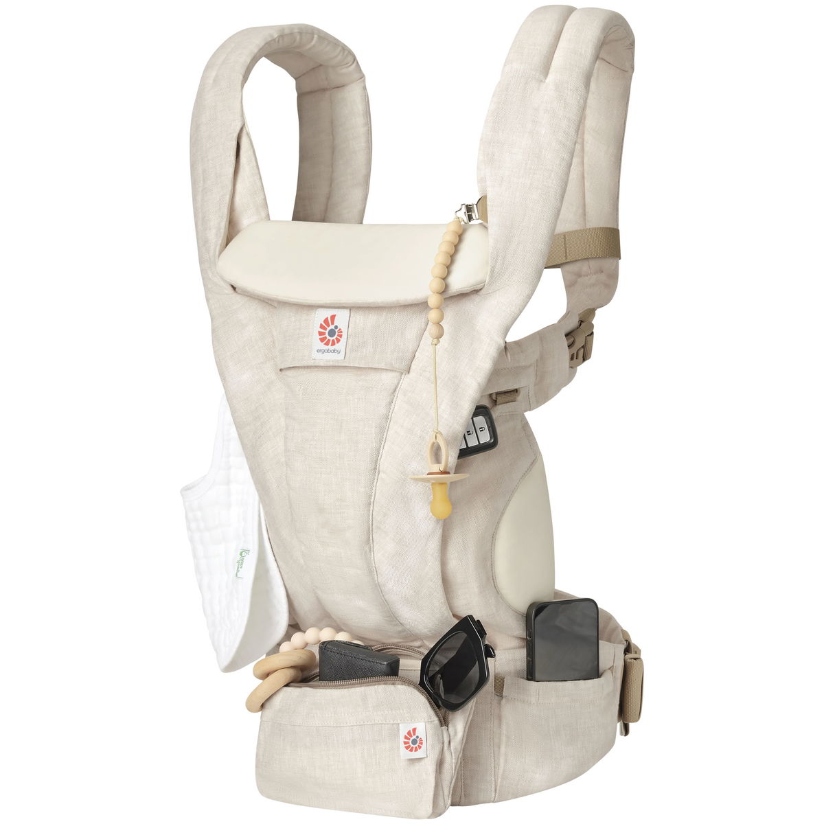 ergobabyergobaby   Omni Deluxe Leinen natural linen