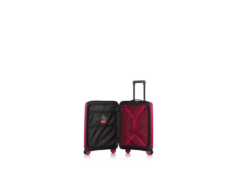 PACK EASY Reisekoffer Jet Cabin S, Pink Trolley