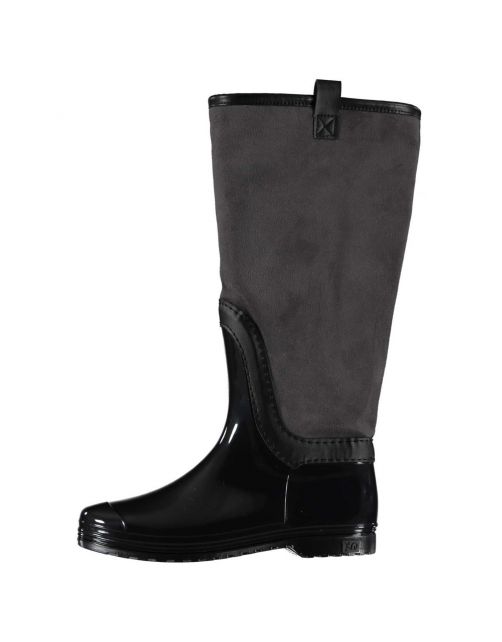 Xq Footwear Dames Regenlaars Zwart&Grijs - Laarzen