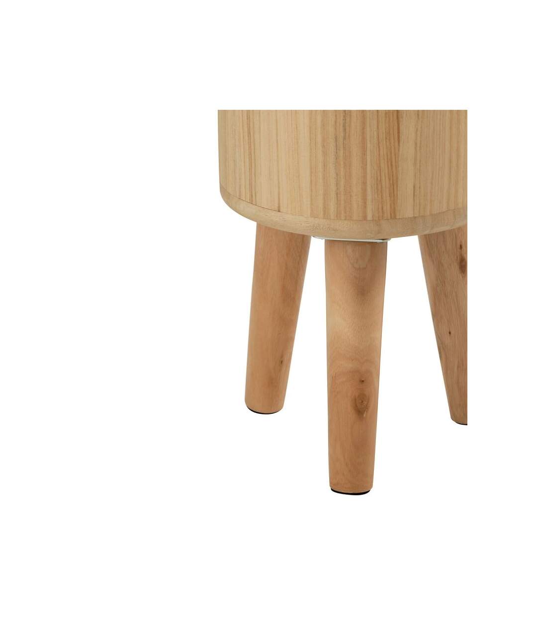 Paris Prix - Lot De 3 Cache-pots En Bois paul 49cm Naturel