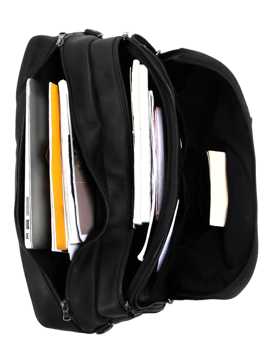 Sac ordinateur Les Ateliers FourÀs Baroudeur 14 pouces - 3 compartiments