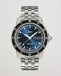 Sinn 104 I W Pilot Watch 41mm Steel Link White