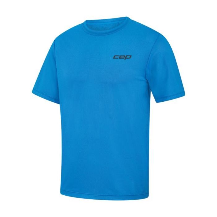 CEP Herre T-shirts Core Run SS Tee Blå