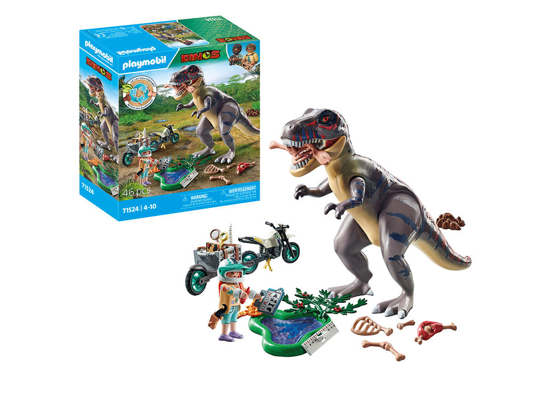 T-REX E EXPLORADORA PLAYMOBIL