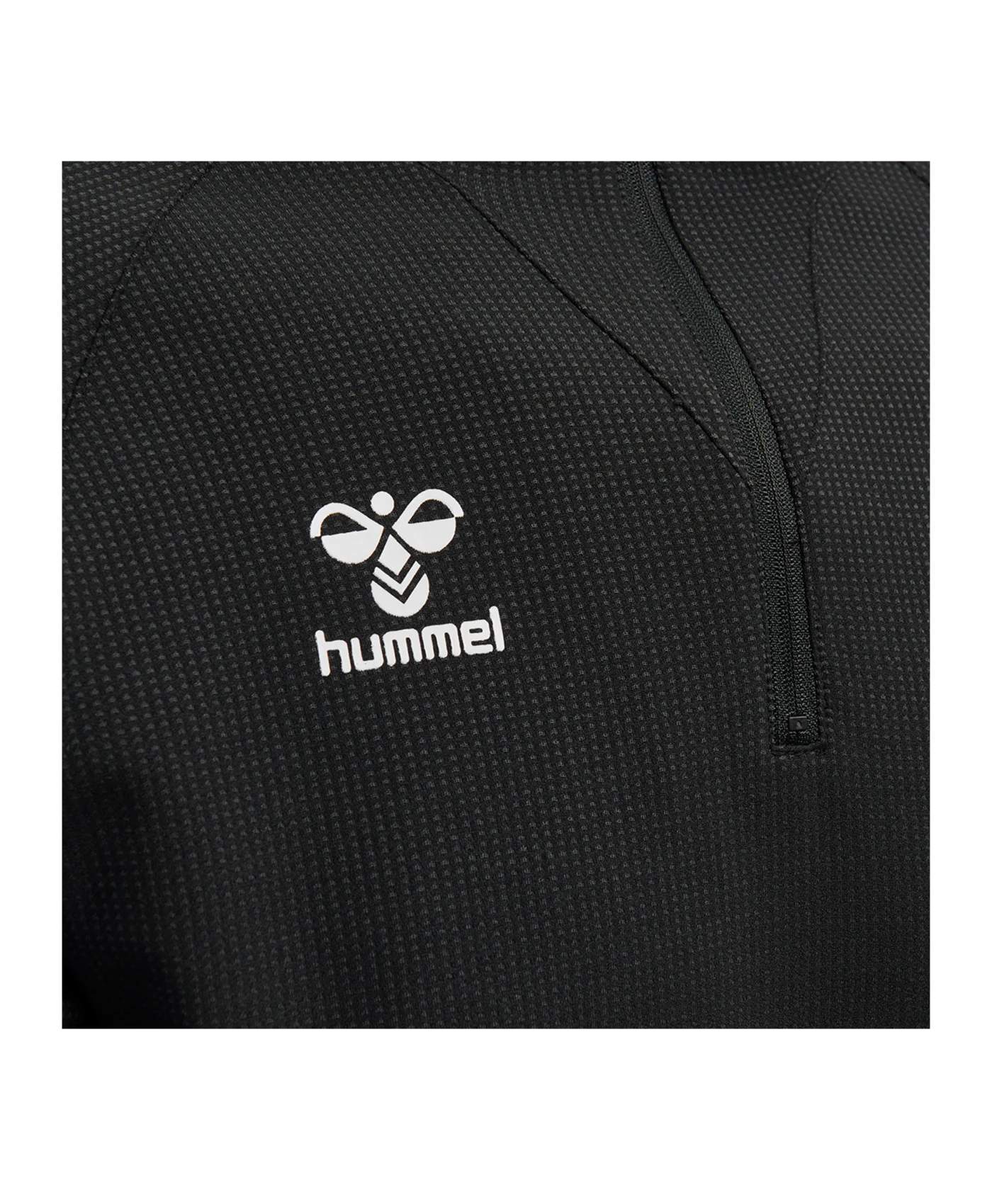 Hummel hmlLEAD HalfZip Sweatshirt Schwarz F2001
