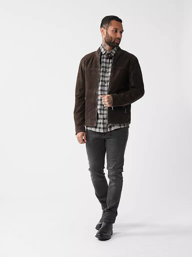 ALLSAINTS Lederjacke CORA  braun