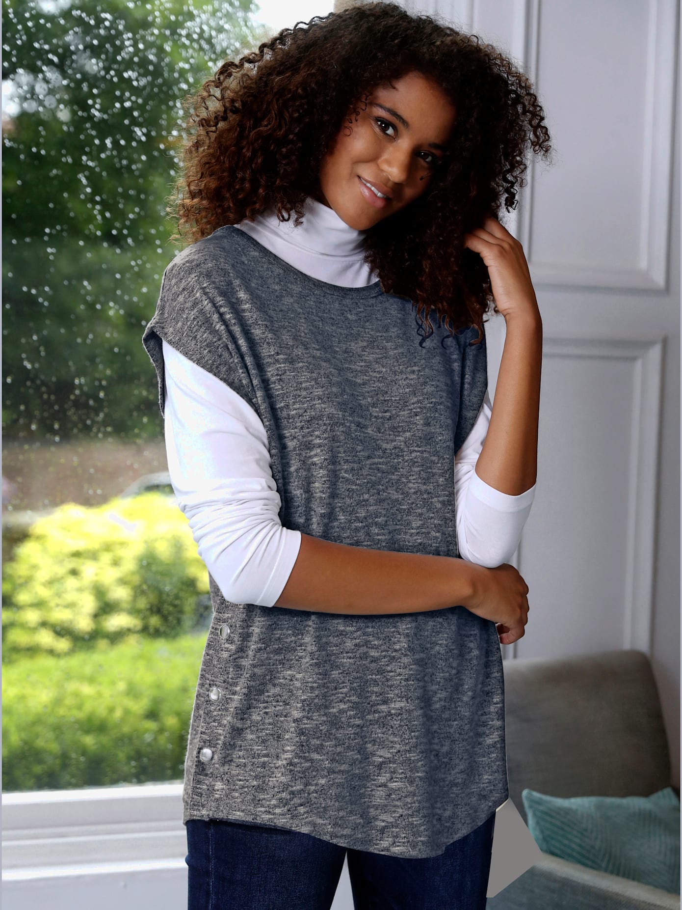 Débardeur en tricot 60% coton