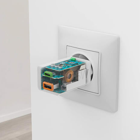 HAMA lader 45 W - hvid