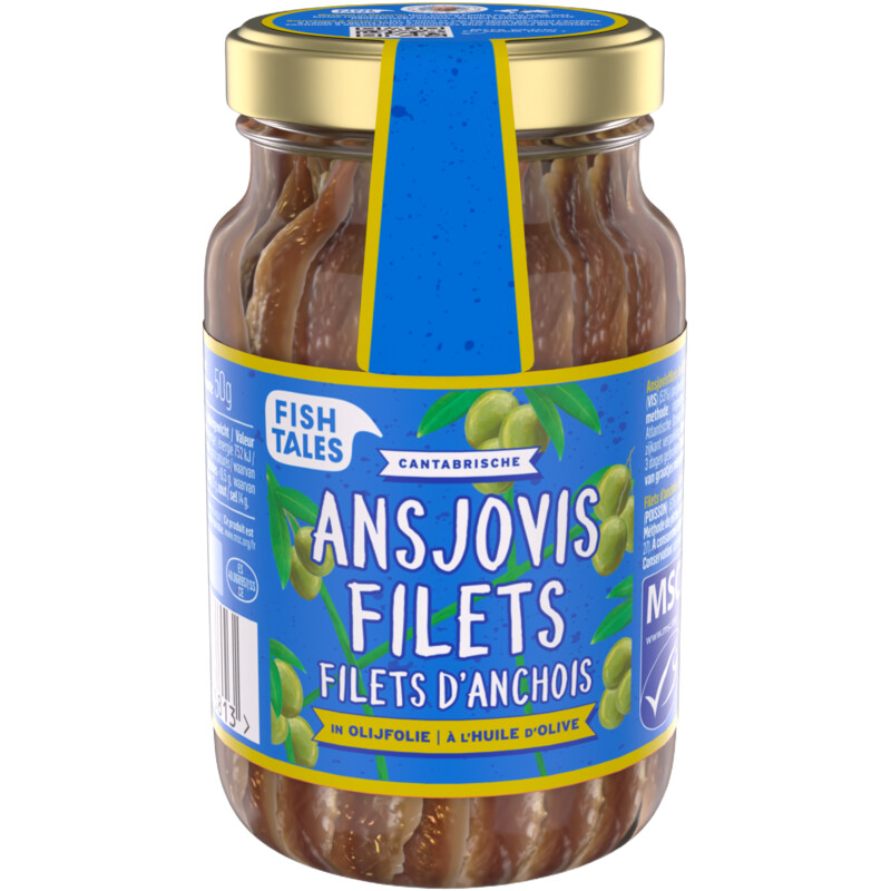 Fish Tales Anjovisfilets in olijfolie