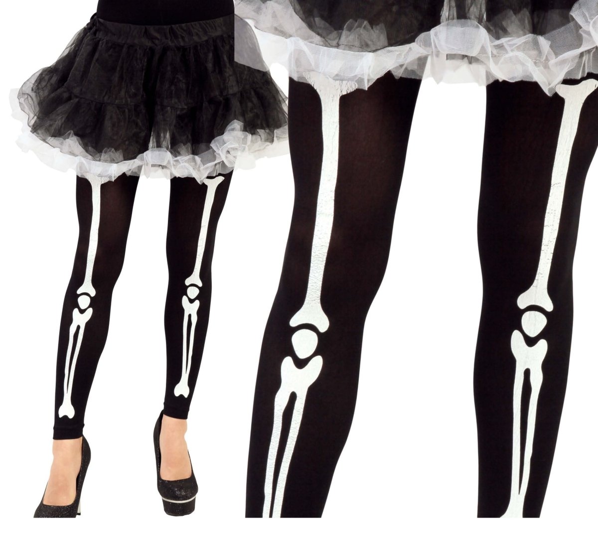 Halloween Skelet Panty
