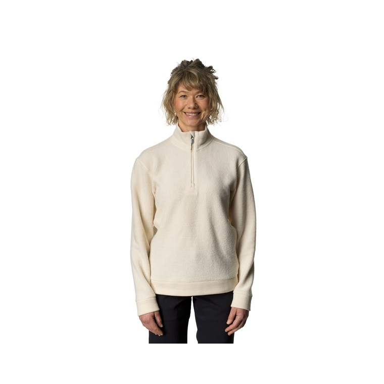 Houdini W'S Alto Half Zip Sugar Snow