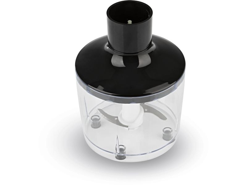 GOURMETmaxx Akku-Stabmixer LED Schwarz Kabelloses Stabmixer-Set