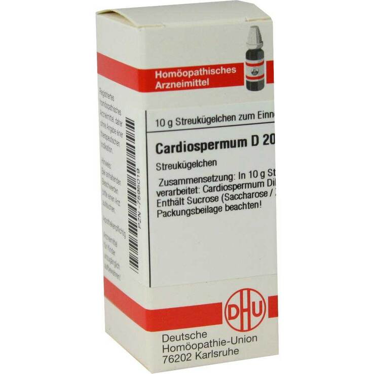DHU Cardiospermum D 200 Globuli, 10 g