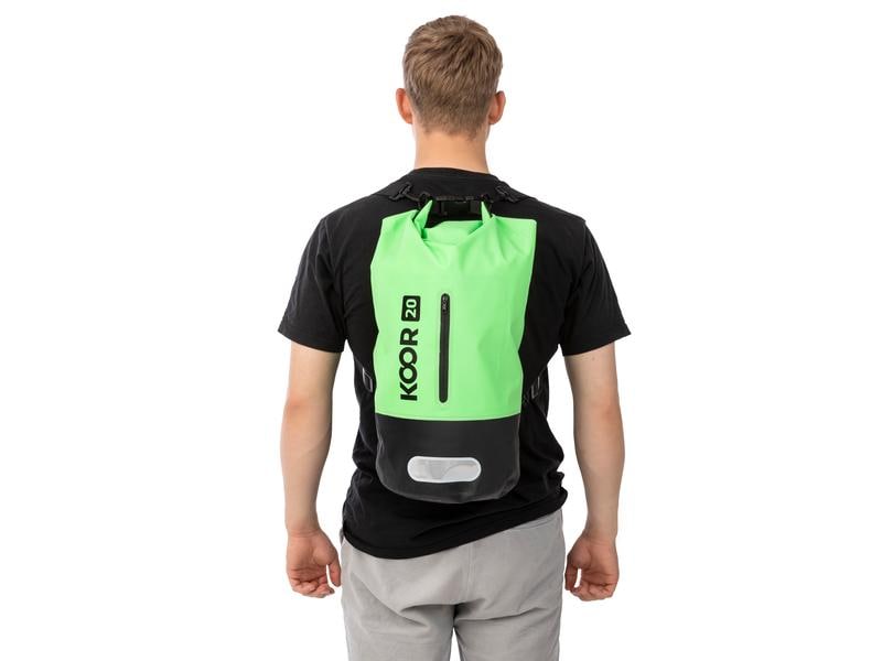 KOOR Dry Bag Toore Grün 20 l Wasserdichter Schwimmsack