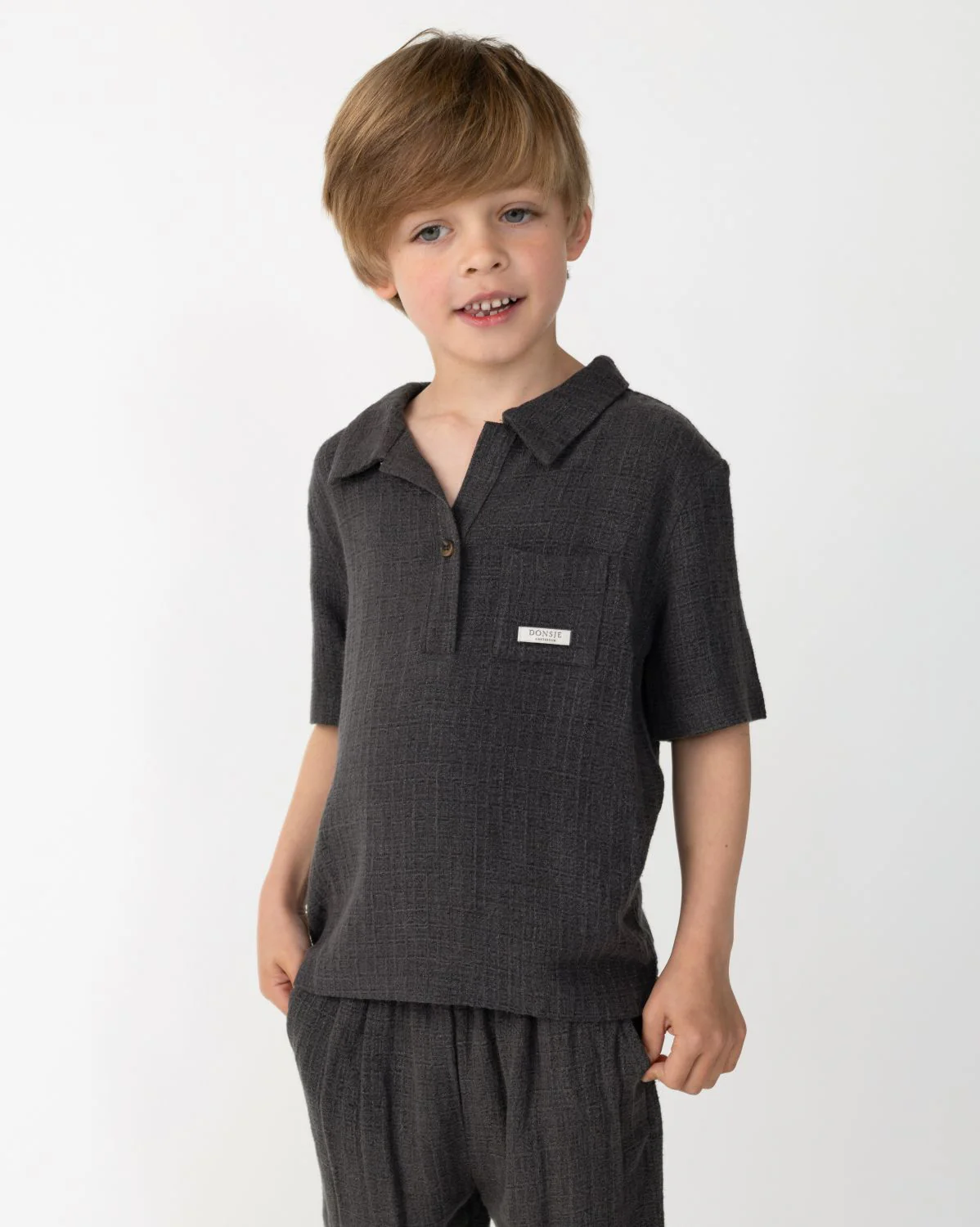 Fortt Shirt | Cloudy Grey Melange