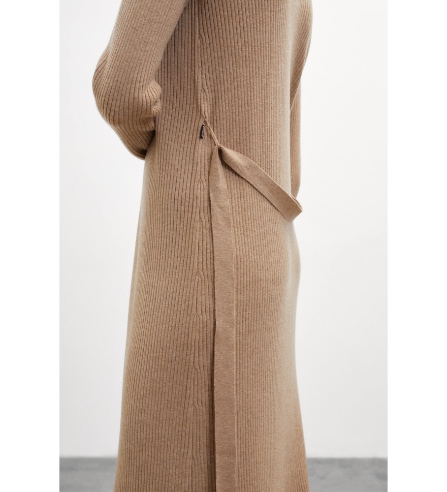 Vestido marrom Romero da ECOALF