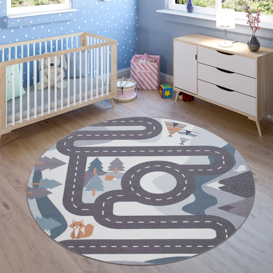 Paco Home Teppich Bin 574 Cream 200 cm