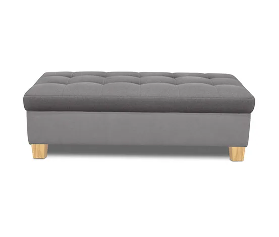 DOMO collection Hocker »Sugar«, dunkelgrau