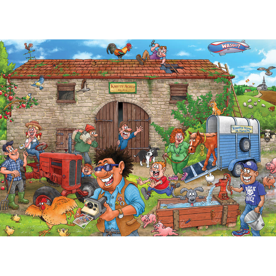 Jumbo Wasgij Destiny 30 puzzel een gelukkige oogst! - 1000 stukjes
