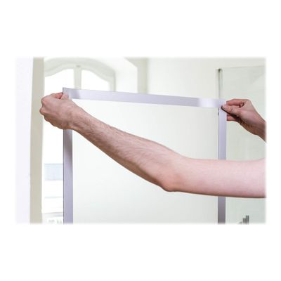 Durable Duraframe Poster - Cadre d'affichage adhésif - A1 - argent