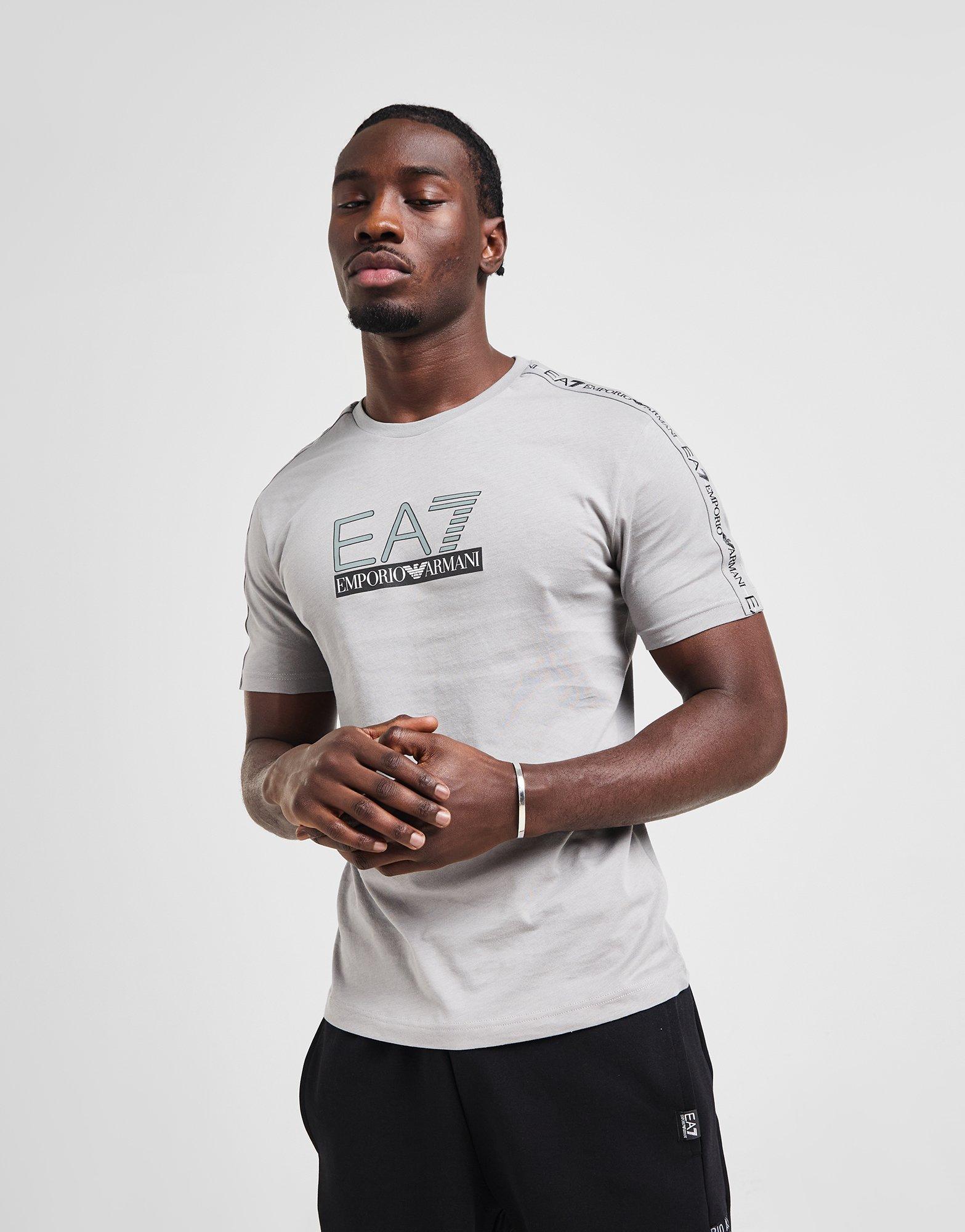 EA7 Emporio Armani T-shirt Tape Large Logo Homme