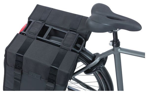 Double Sacoche Basil Tour Waterproof XL 35L Noir