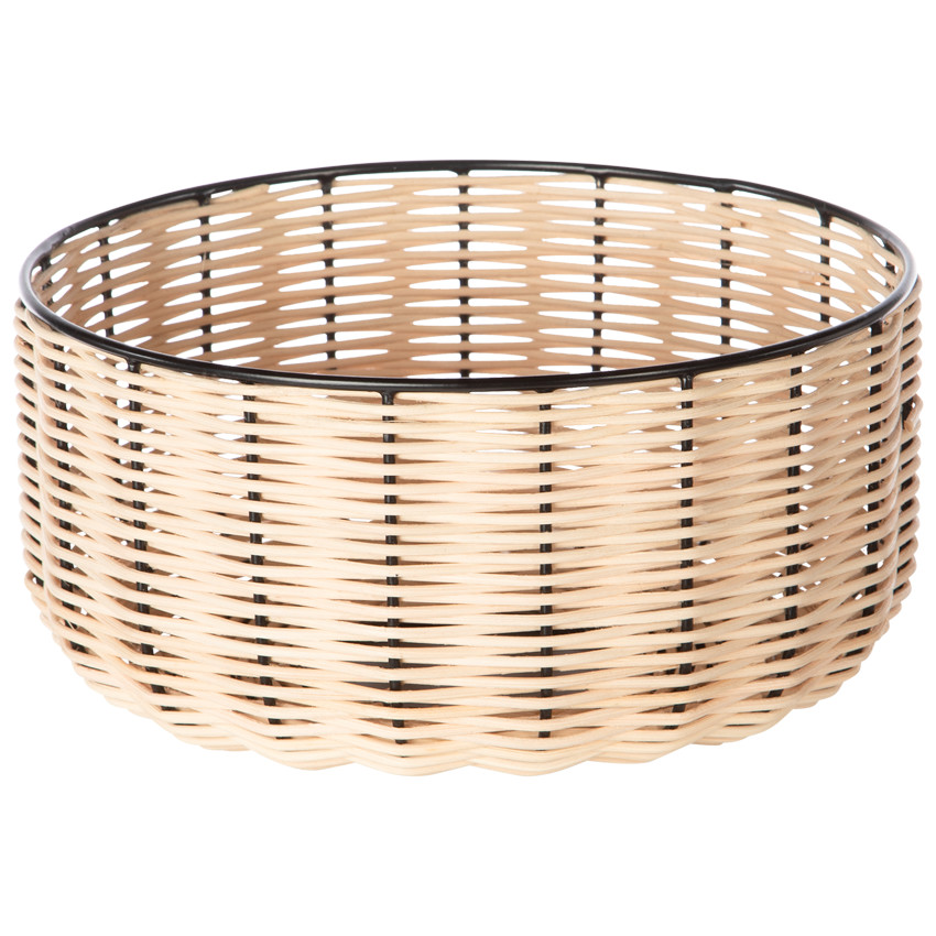 Panier de rangement en osier