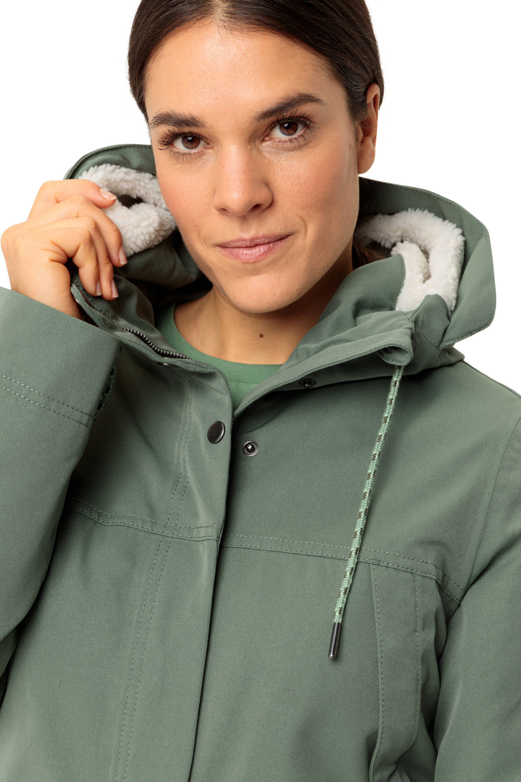 VAUDE parka Manukau groen