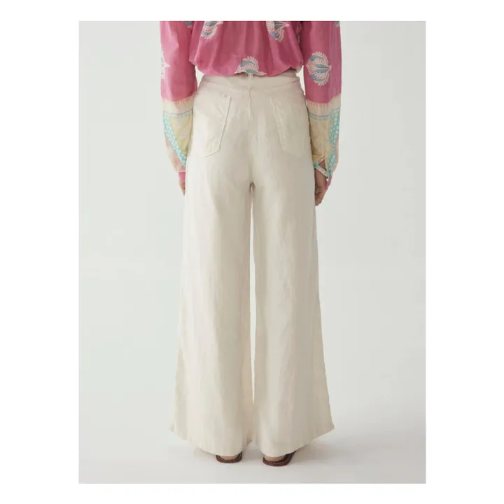 Maison Hotel Pantalon Ample Marisa | Blanc