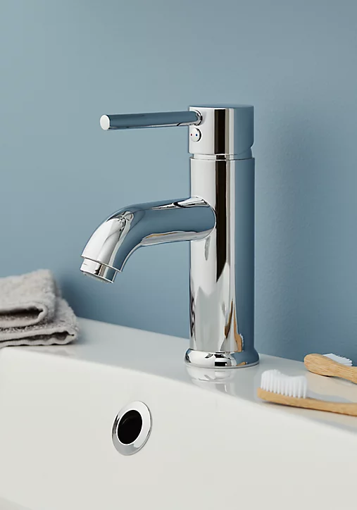 Mitigeur de lavabo chromé GoodHome Hoffell