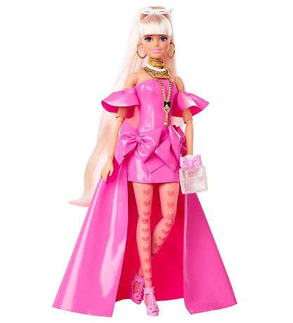 Barbie Puppe - Extra schick - Pink Kleid