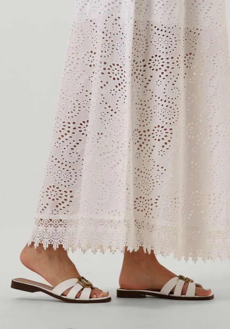 GUESS witte guess slippers symo