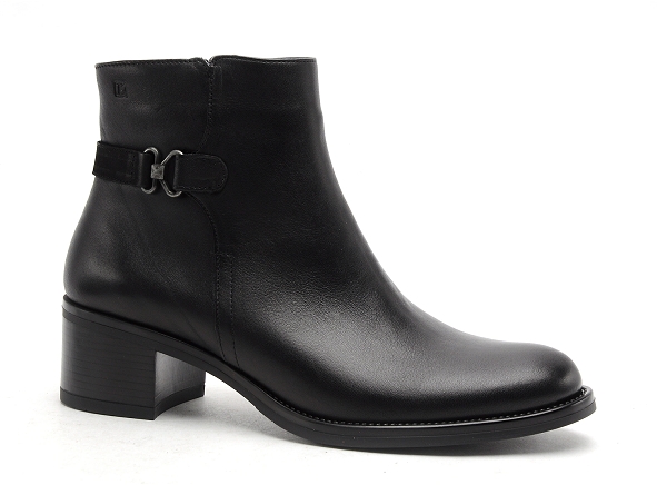 Dorking boots bottine talons femme d8966 sunb noir