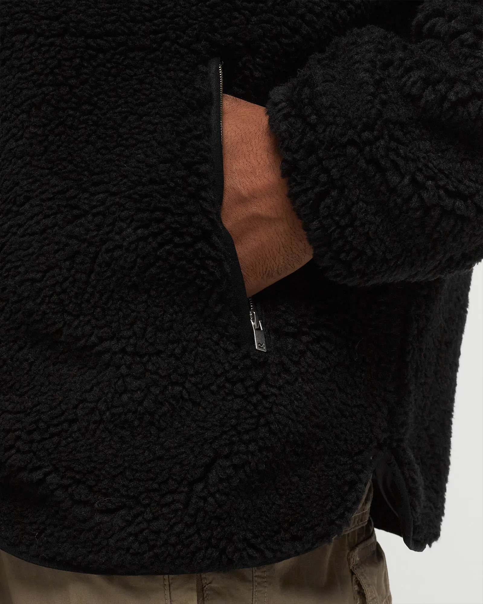 Represent FLEECE ZIP THROUGH