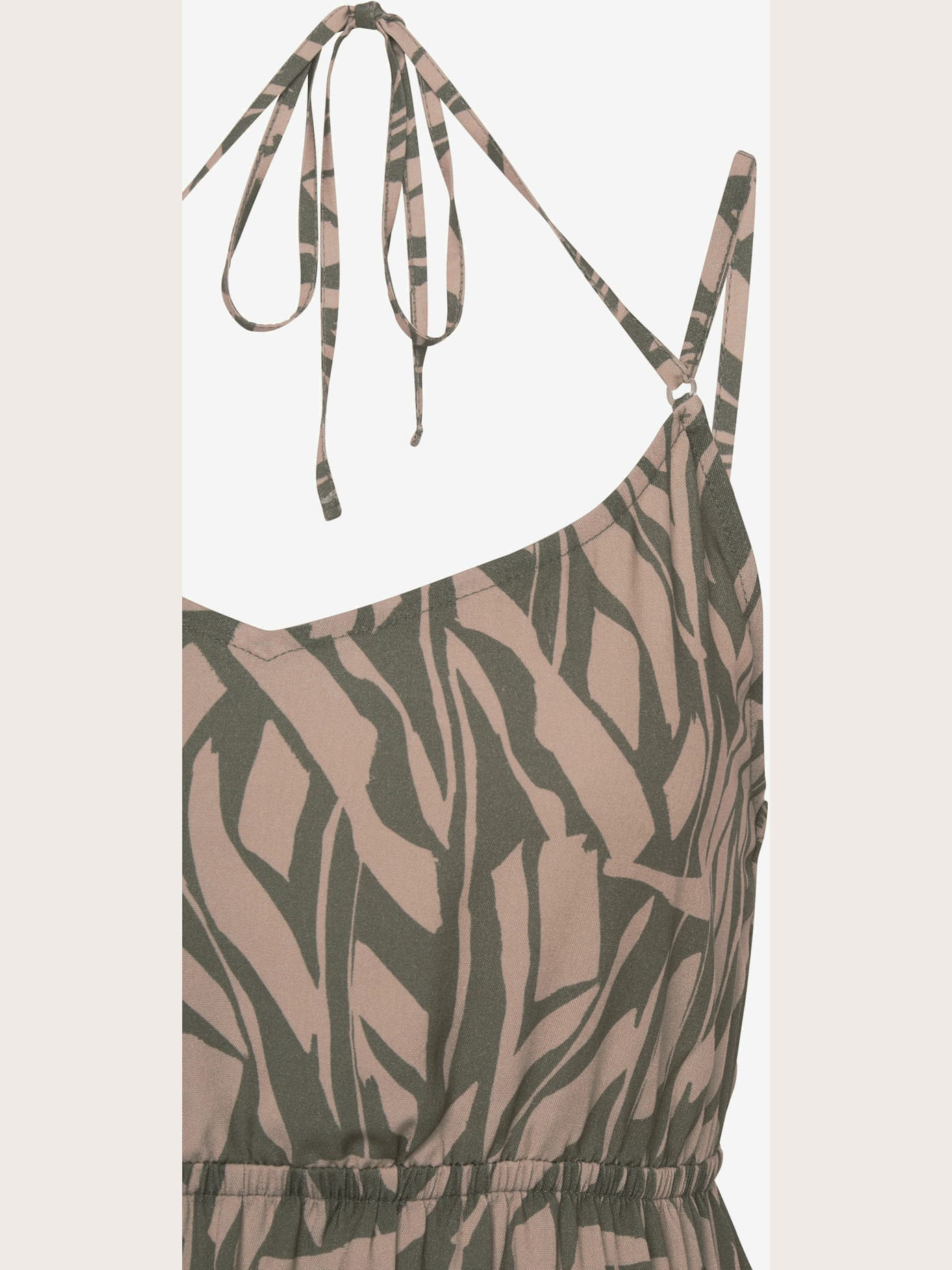 Robe en jersey encolure en v dégagée