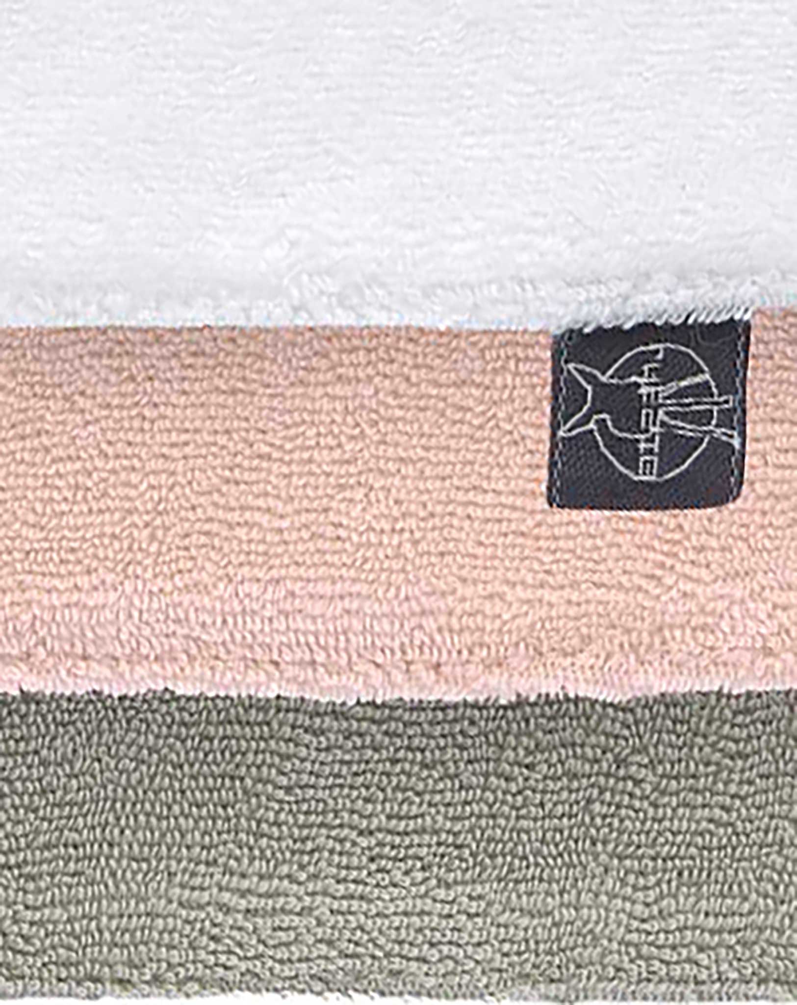 Musselin-Waschlappen (16x16) 3er-Set in milky/powder pink/olive