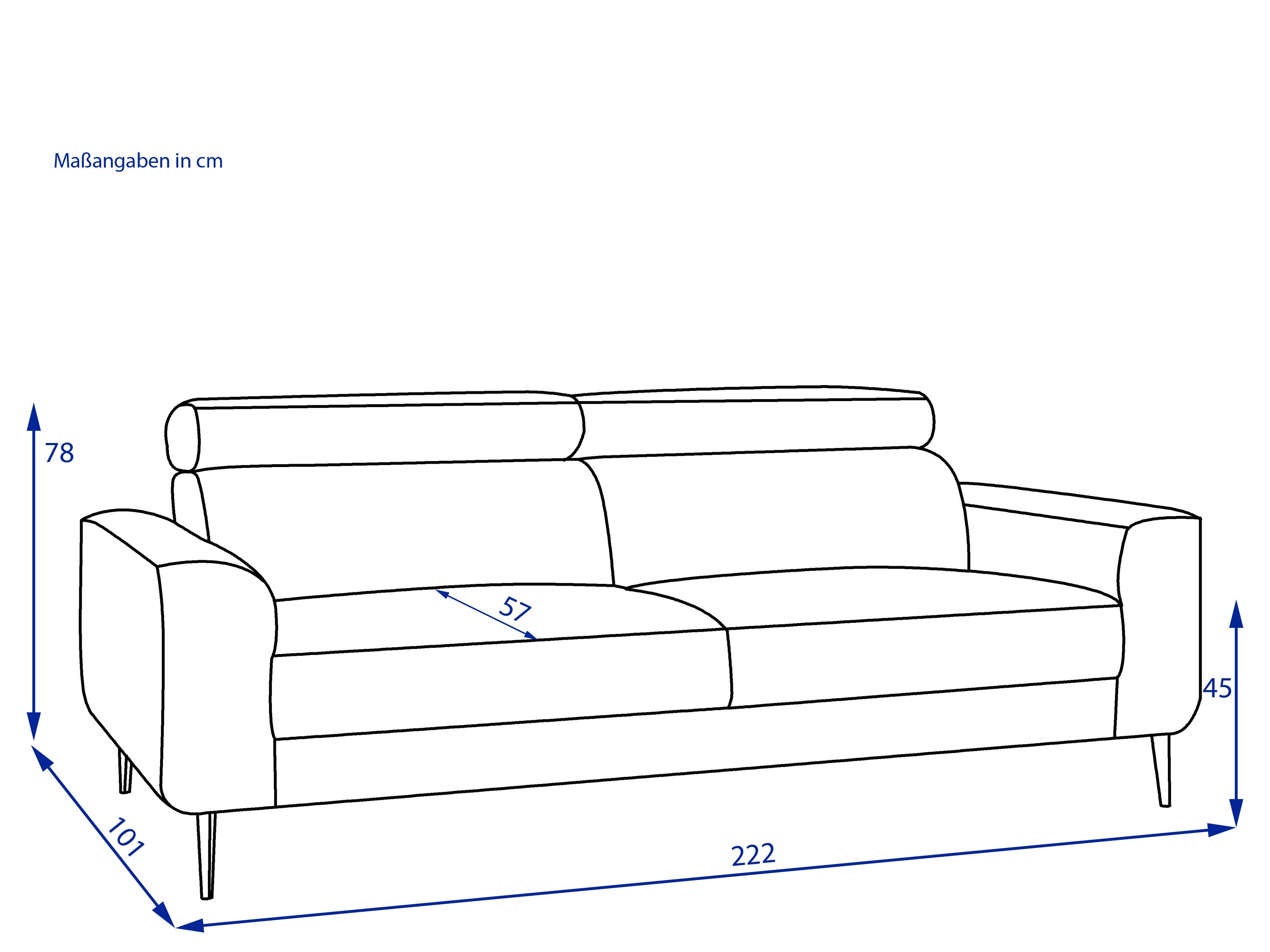 Sofa 3 Sitzer CATANI