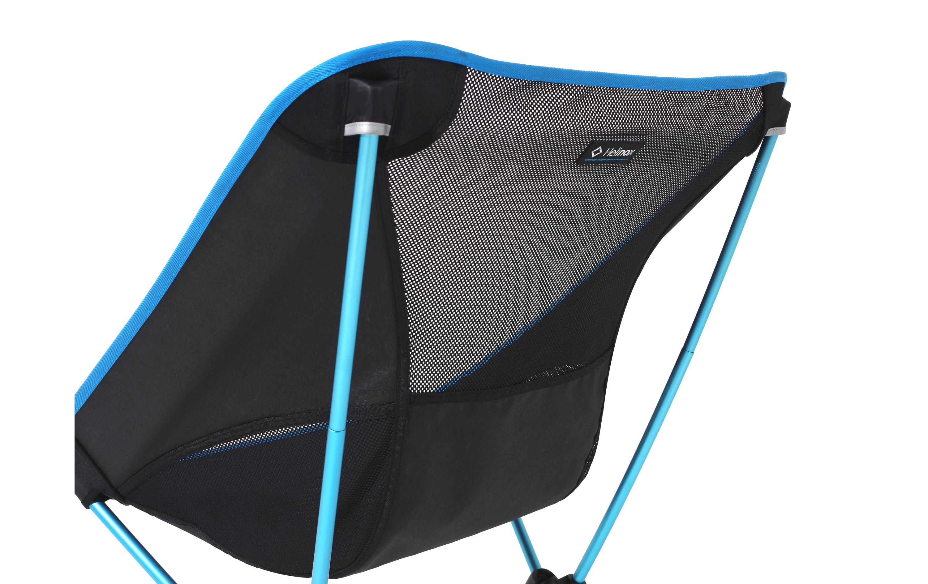 Campingstuhl Chair One XL Black/Cyan BlueLeichter Campingstuhl