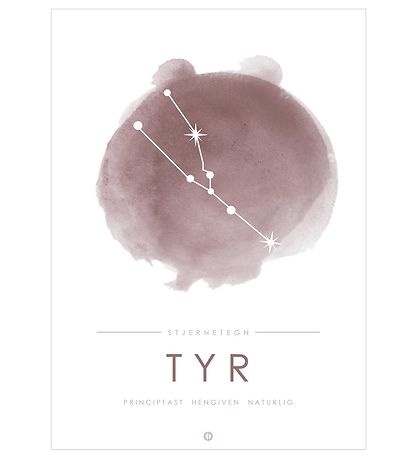 Citatplakat Plakat - A3 - Tyr - Lyser?d