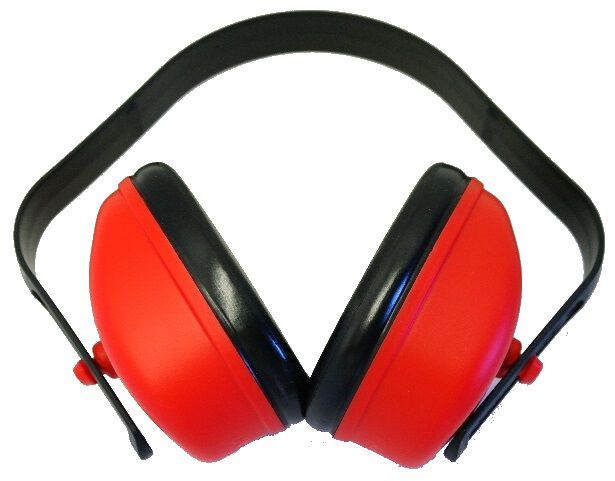AWARE - Gehoorkap - Rood - 1 maat